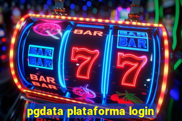 pgdata plataforma login